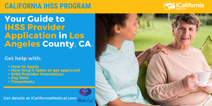 "IHSS Provider Application in Los Angeles County"