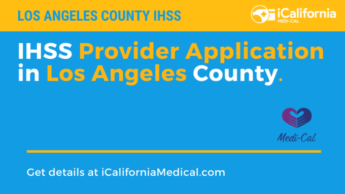 "IHSS provider application online - Los Angeles County"