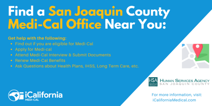 "San Joaquin County Medi-Cal Office Locations"