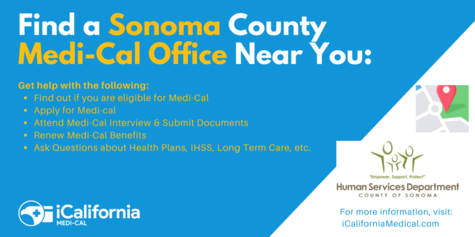 "Sonoma County Medi-Cal Office Locations"